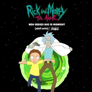 poster for Rick and Morty: The Anime