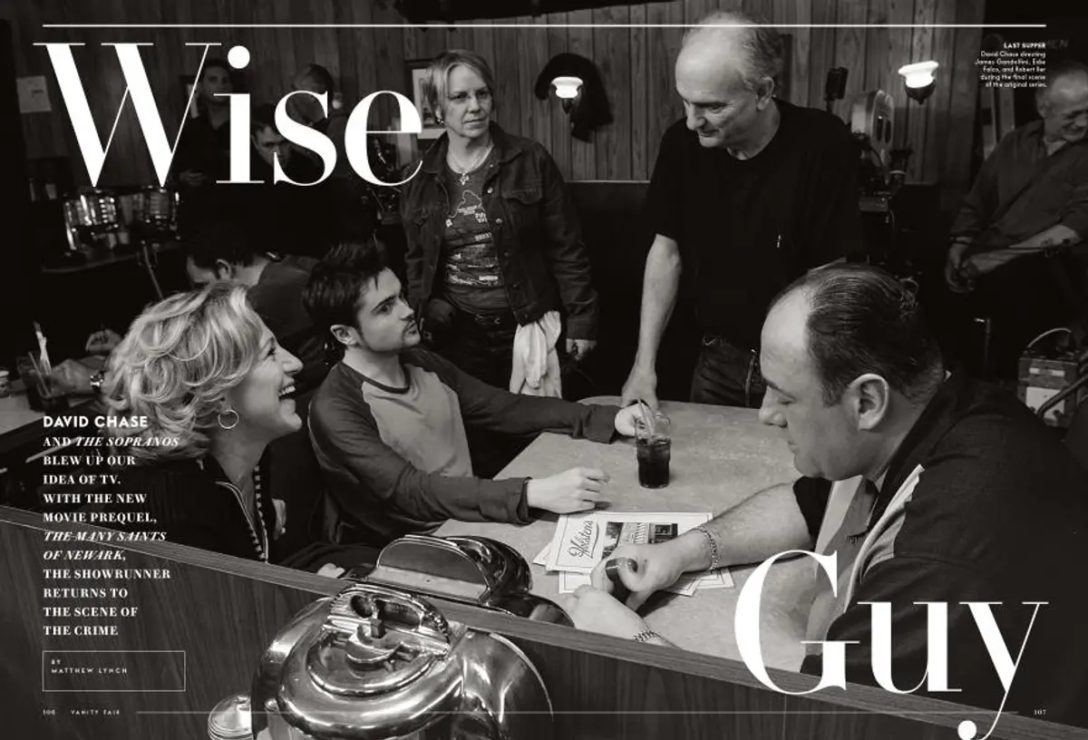 bg cover for Wise Guy: David Chase and the Sopranos