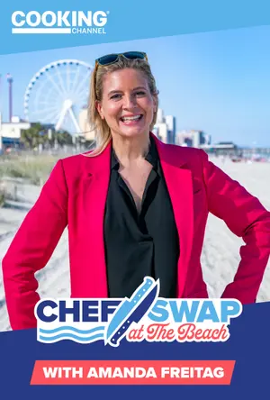 poster for Chef Swap at the Beach